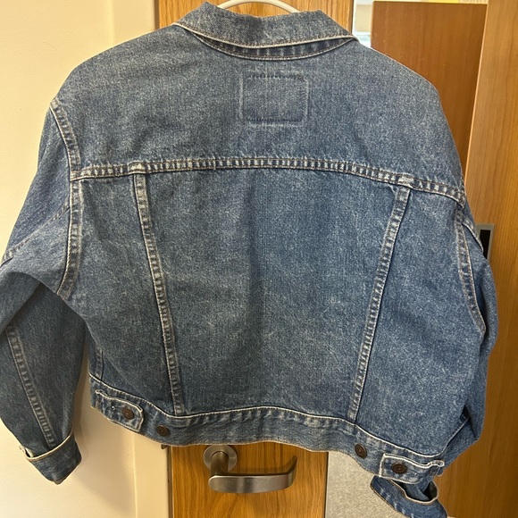 oversized levi’s denim jacket - Picture 4 of 4